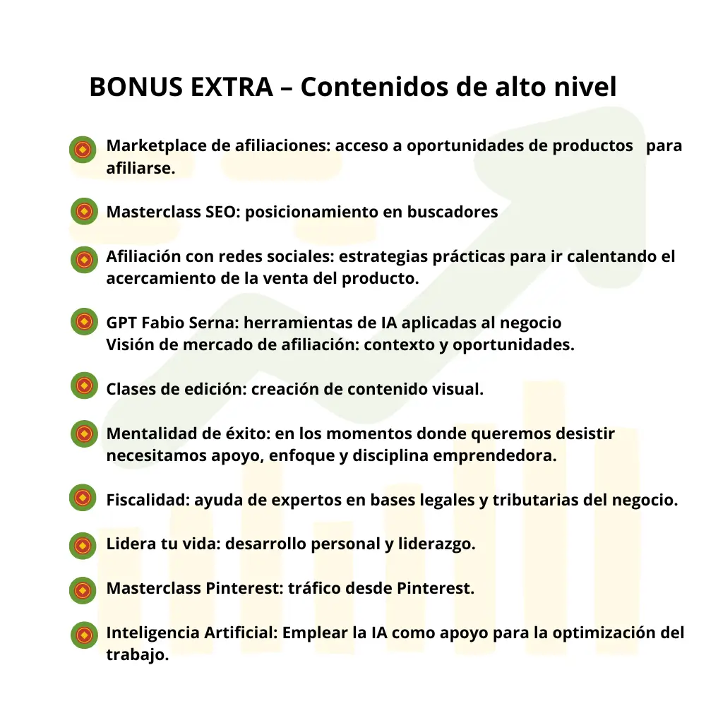 Bonos extras en partner 360