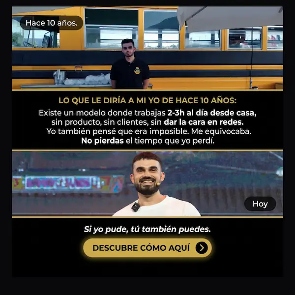 Fabio: trabajar en Burger King a facturas miles con el marketing de afiliados