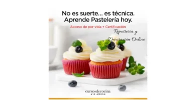 curso de Repostería y Decoración Online