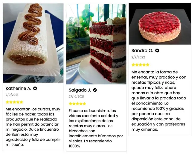 opiniones de los alumnos
