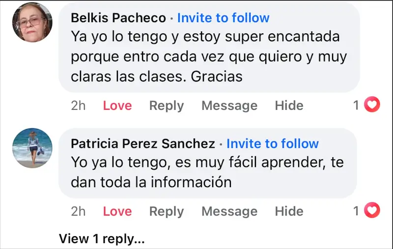 Testimonios de la formación online de la Academia de Macramé
