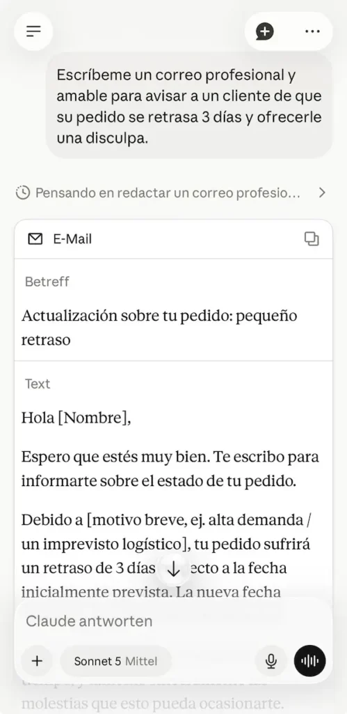 Claude como mi asesor en mis trabajos